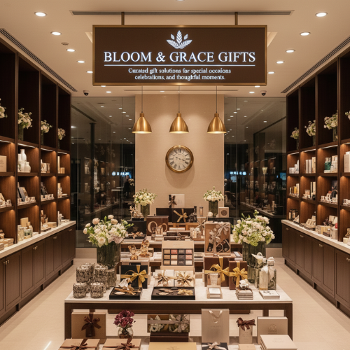 BLOOM & GRACE GIFTS Location: Boulevard Hotel, Juffair Curated gift solutions for special occasions, celebrations, and thoughtful moments.