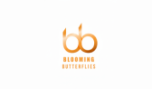 blooming butterflies logo